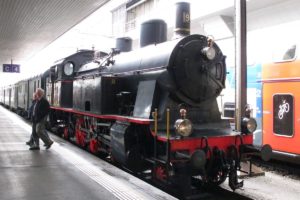 Eb 3/5 Nr. 9 der ehemaligen Bodensee-Toggenburg-Bahn auf Gleis 4 in Luzern am 01. Juni 2013 | Bild: H.U. Kneuss