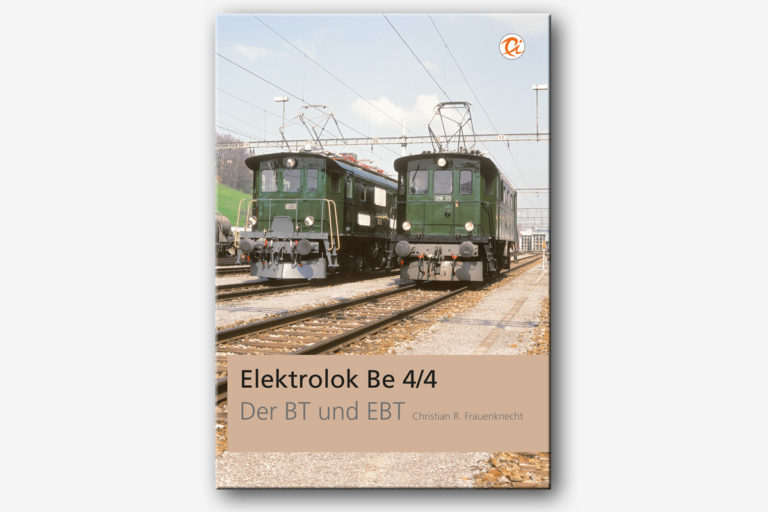 Buch Elektrolok Be 4/4 der BT und EBT von Christian R. Frauenknecht